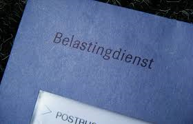 blauwe belastingdienst envelop